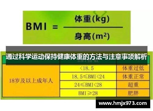 通过科学运动保持健康体重的方法与注意事项解析